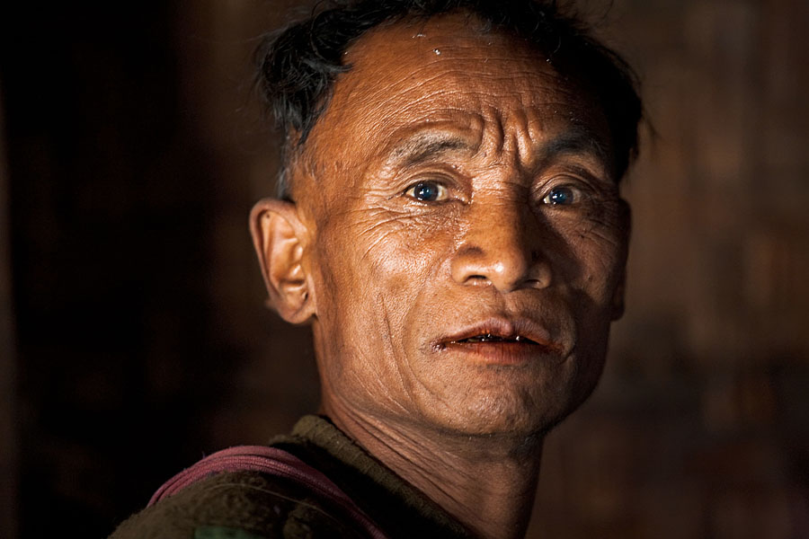  Konyak warrior of Shangnyu Village